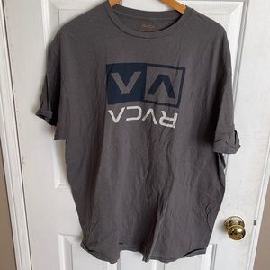 RVCA T Shirt 2XL Gray